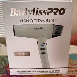 BaByliss Pro Limited Edition Nano Titanium Professional Hair Dryer